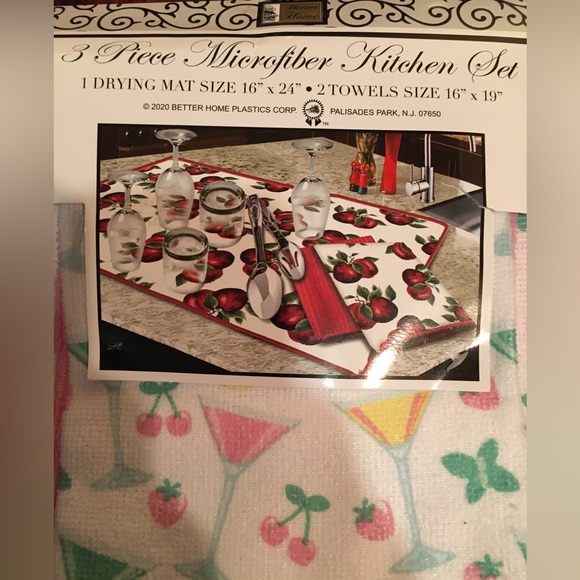 3 Piece Microfiber Kitchen Set - Picture 5 of 8